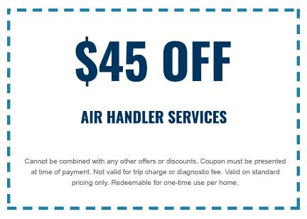 discount coupon on air handler services